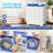 Portable Twin Tub Washer 11Lbs Wash 5.5Lbs Spin Compact Laundry Machine
