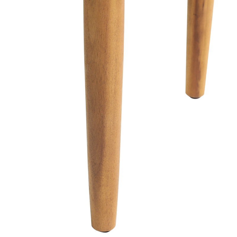 Table d'appoint rustique en bois et plateau à lattes, 20 x 20 x 18,68 cm, table composée de lattes, 20 x 20 x 18,68 cm