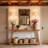 63-Inch Long Solid Wood Console Table, 2-Tier Narrow Sofa Table For Living Room, Entryway-727506129