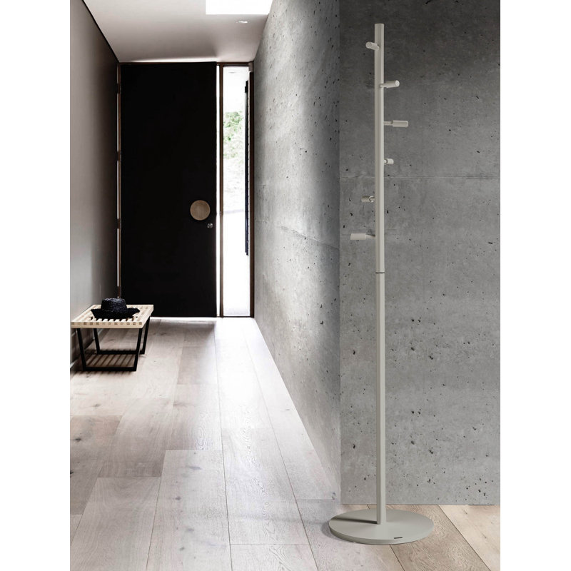 Hawkesbury Solid Wood Freestanding Coat Rack, Mink