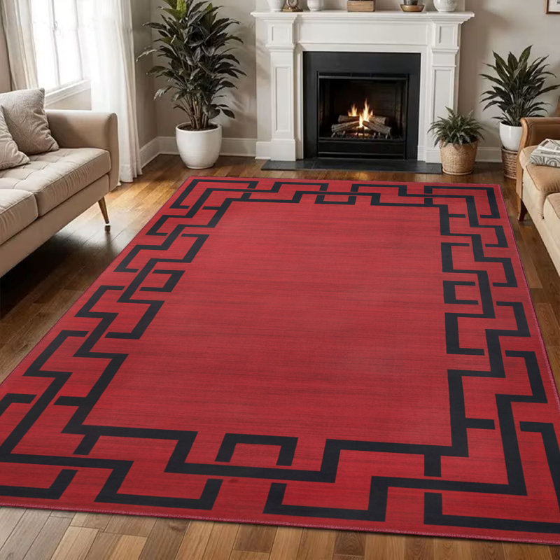 Luxury Printed Soft Touch Durable Carpet for Living Room Bedroom Hallway, Rectangle 200 x 290 cm