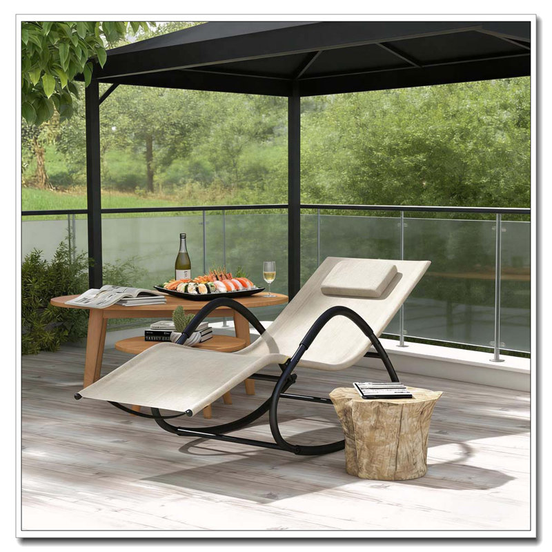 Chaise longue berçante Zero Gravity