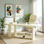 Bureau courbé beige et blanc en bois massif-1837403886-1837403881