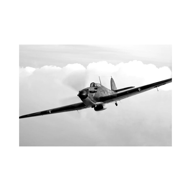 A Hawker Hurricane Aircraft In Flight I by Scott Germain - Wrapped Canvas Gallery-Wrapped Canvas Giclée