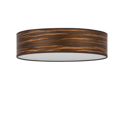 Ocho Solid Wood Flush Mount