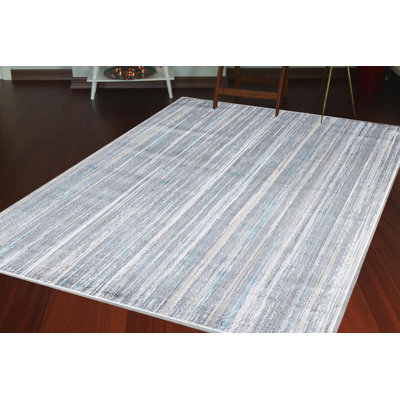 Tapis brun clair / bleu Orrstown