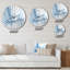 Horloge murale Seule - gratte-ciel-2100333376