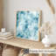Abstrait bleu myst X III, reproduction d'art moderne sans cadre-1664806395