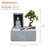 Jaustin Outdoor Weather Resistant Sculptural Fountain with Light