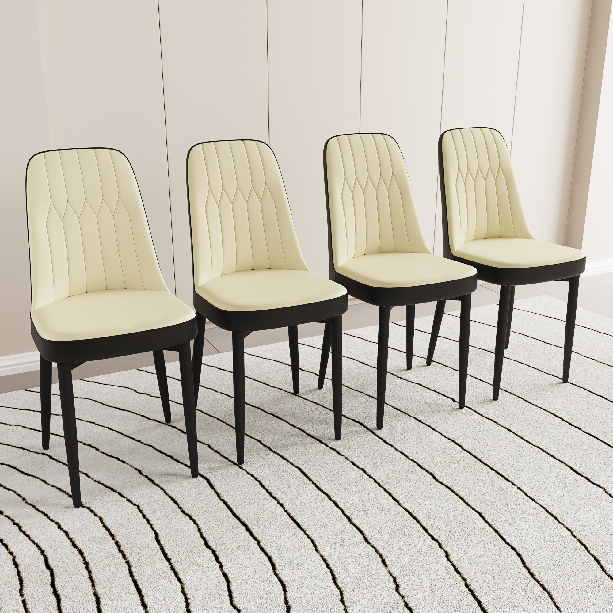 Latitude Run® A Set Of 4 Dining Chair(Only Dining Chairs) | Wayfair