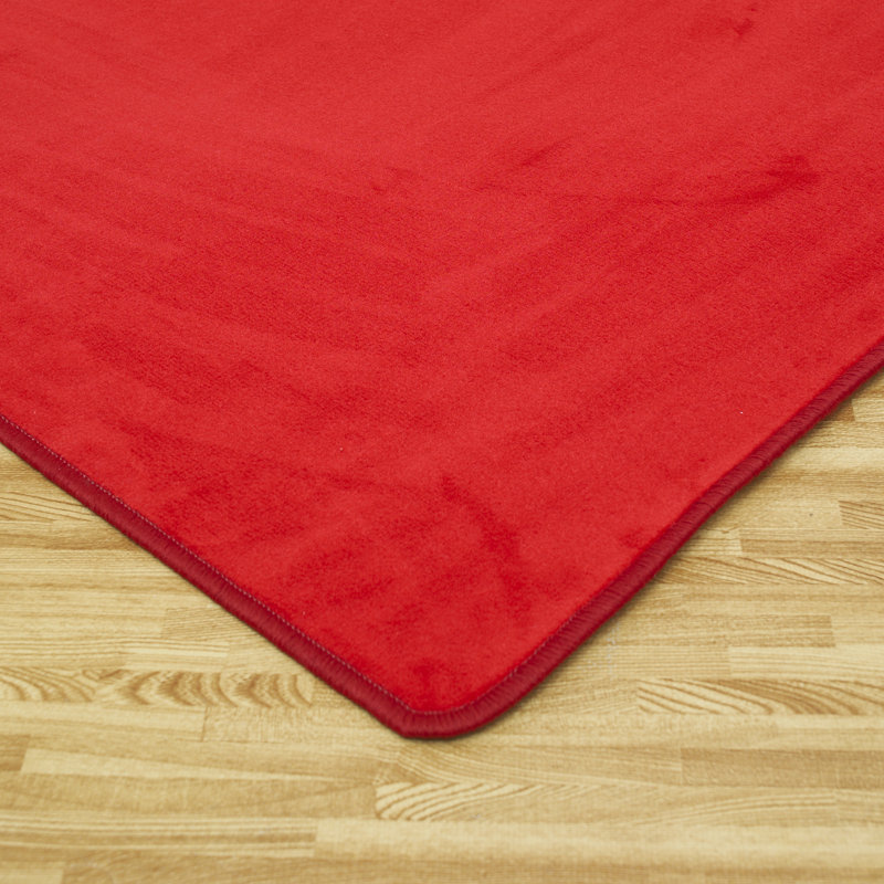 Red Solid - Rectangle Small