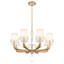 Emilea 8 - Light Glass Chandelier-2134076228