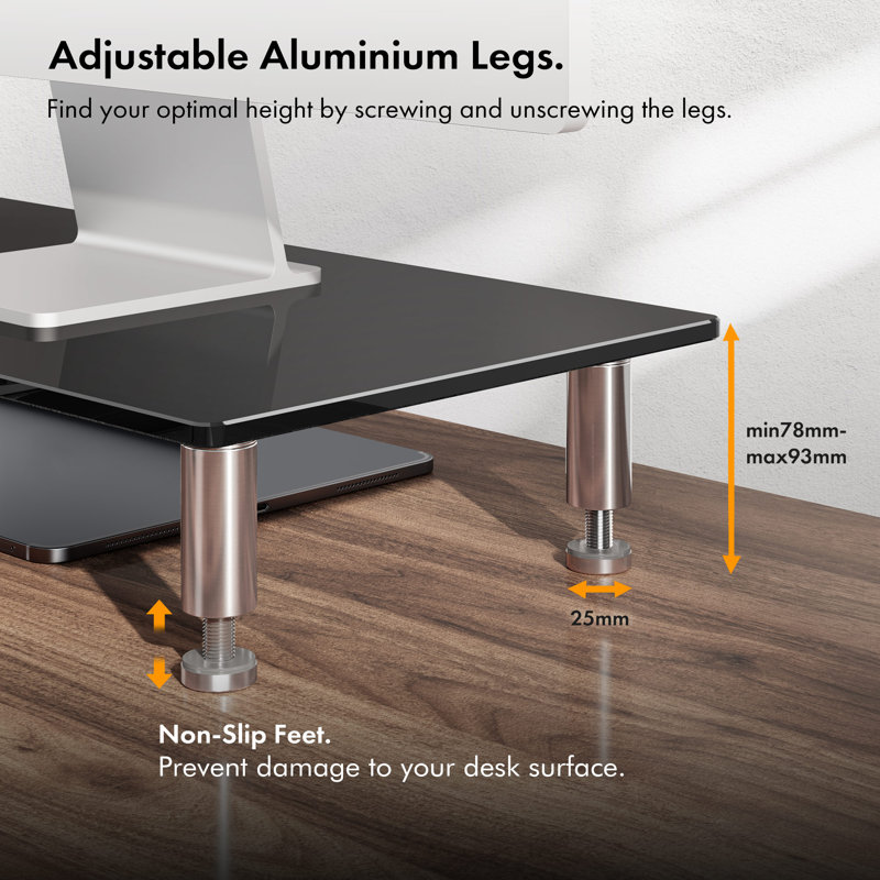 Glass Monitor Stand
