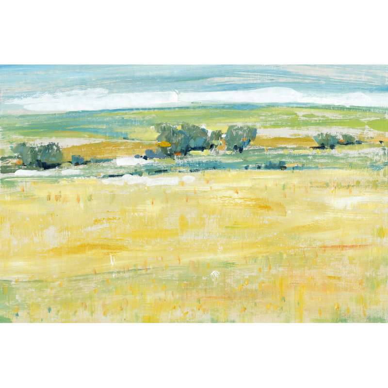 Summer Heat II - Wrapped Canvas Painting, 20cm H x 30cm W x 3.8cm D