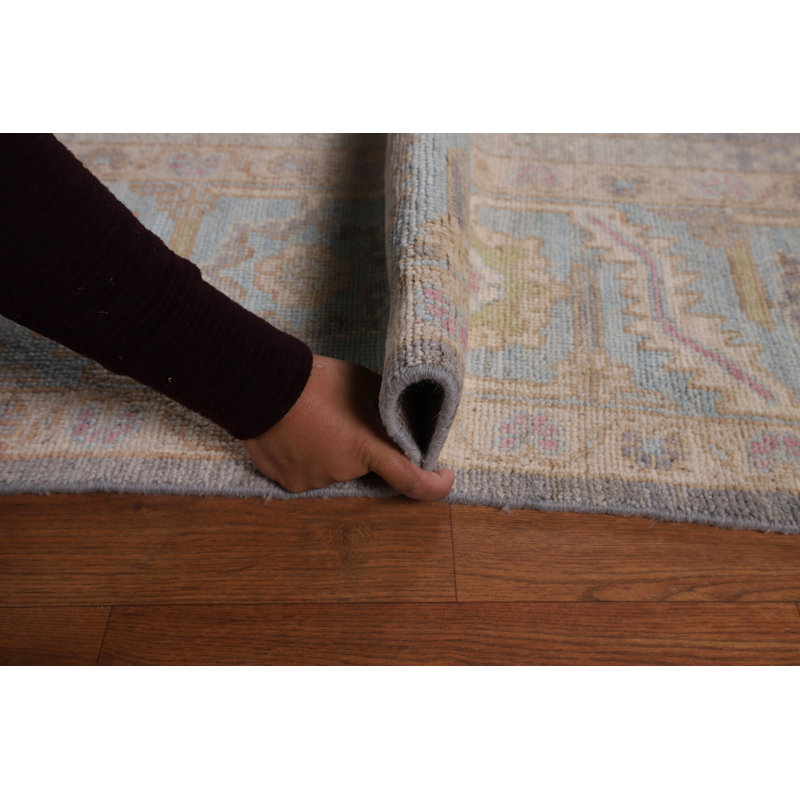 Vegetable Dye Oushak Turkish Large Rug