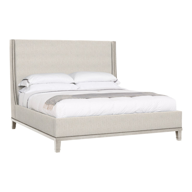Michael Weiss Cleo California King Bed, Casa Blanca, Instant Parchment, Yes