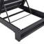 Ensemble de 2 lits de jour et chaises longues convertibles 2 en 1 en aluminium KOVA-1913863628-1913863629