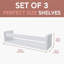 Heslar 3 Piece Floating Shelf