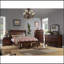 Mobilier de chambre à coucher avec placage en contreplaqué traditionnel