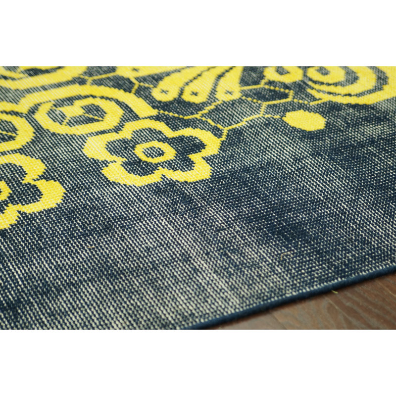 Kittredge Wool Floral Indoor Rug, Rectangle 5' x 8'
