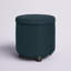 Ahl Arsy 15.75'' Wide Fabric Round Storage Ottoman with Reversible Tray Lid-1162854685