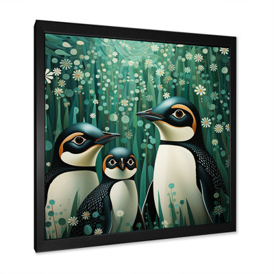 " Snowy Penguin Family Wonders II "
