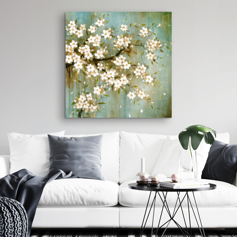 cherry blossom - 32"x32" art on canvas