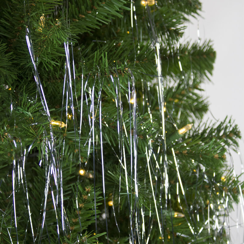 Décorations de Noël en forme de guirlande en argent 1000ct
