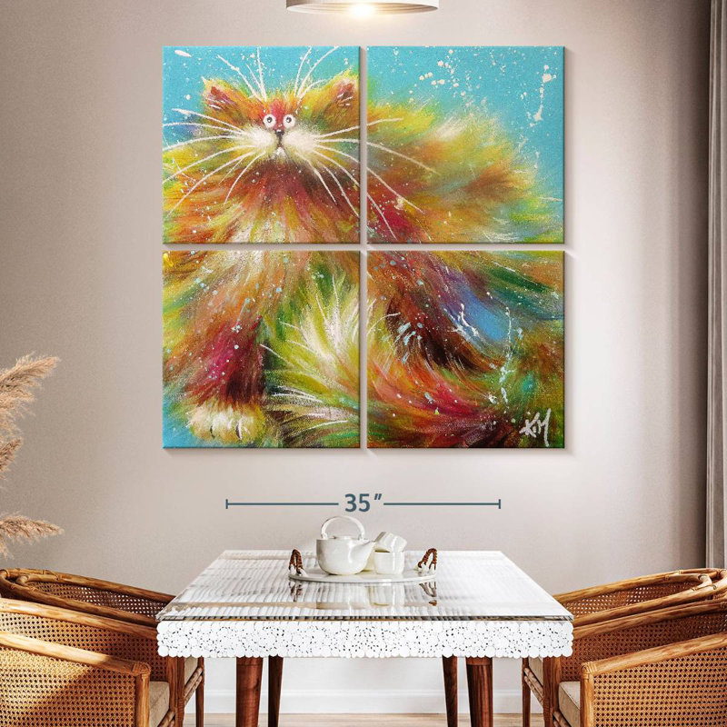 Brampt Kitty Calypso, 50" H x 50" W