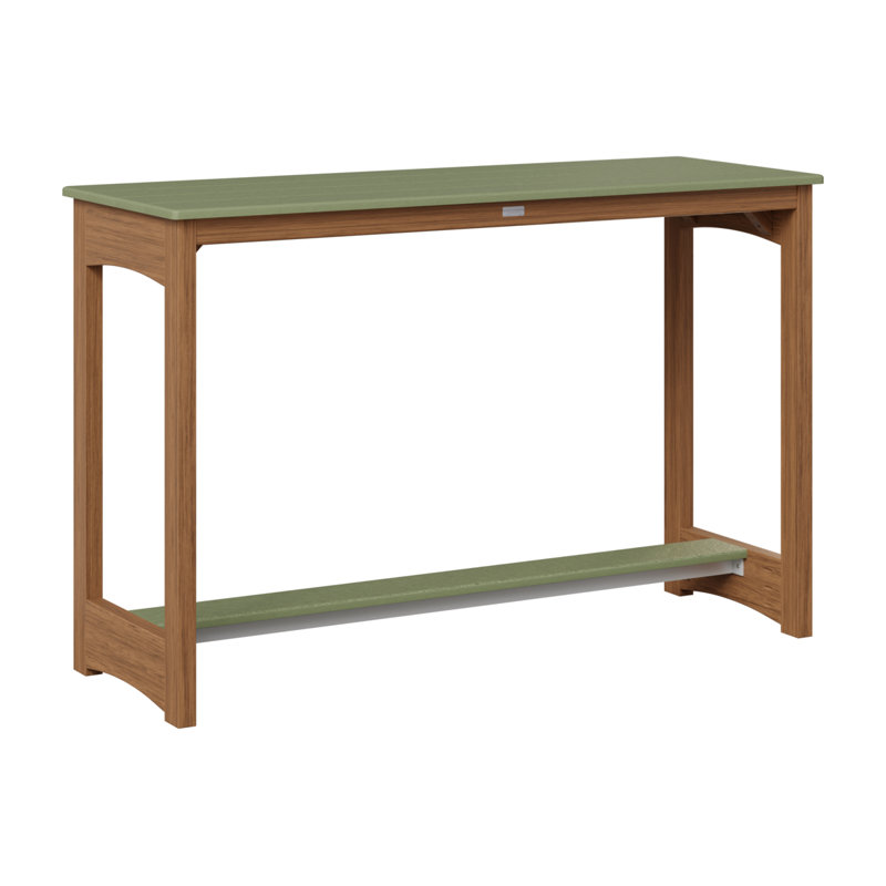 Table de bar Berlin Gardens, Acajou antique, 38.5" H x 60" W x 22" D, Sauge