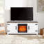 Meuble télé 58 po pour téléviseur de 65 po ou moins avec foyer électrique 58 po-355630169