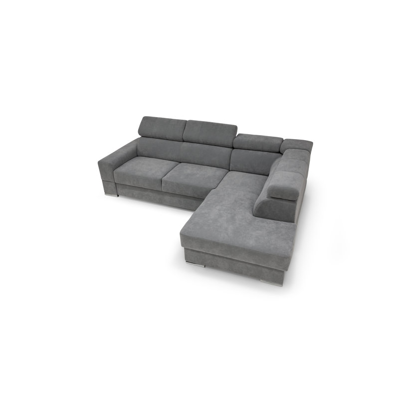 4 Seater Corner Sofa, Grey
