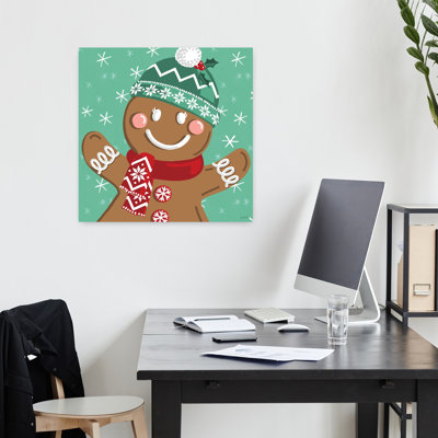 Festive Christmas XIII Abstract Contemporary Winter Art