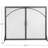 Danilla 1 Panel Metal Fireplace Screen