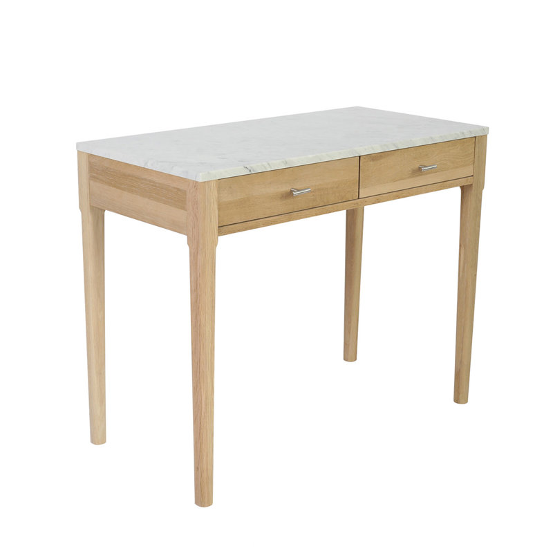 Serbelloni 18'' Console Table, Oak