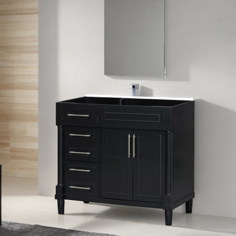 35,5 base de meuble-lavabo simple seulement