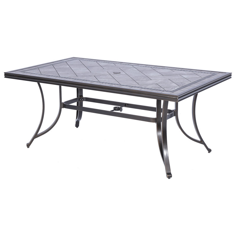 Table de salle à manger d'extérieur Jaykwon