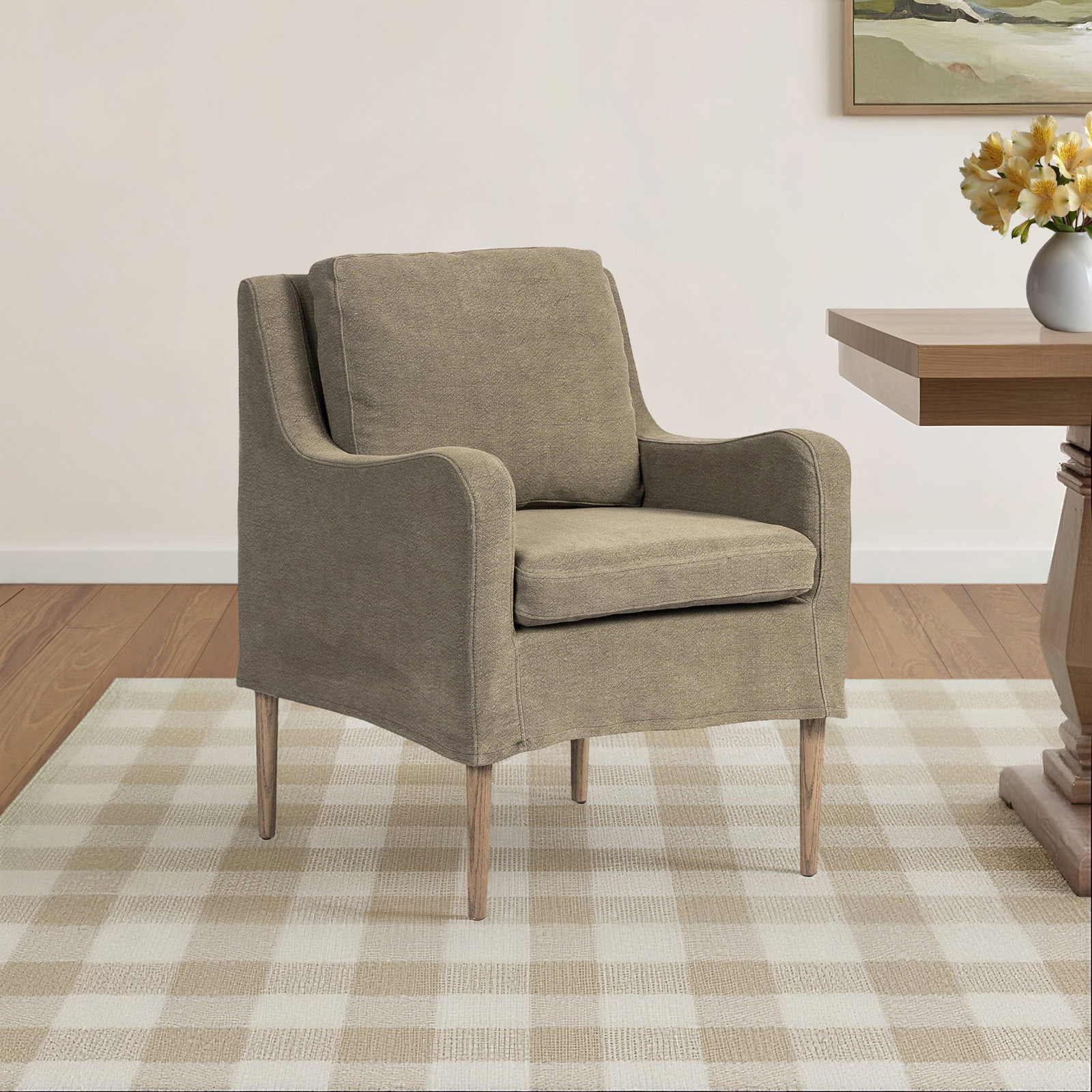 Aurelia Dining Chair, Green