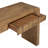 Rustic Console Table with Fluted Drawer Front-1386680951