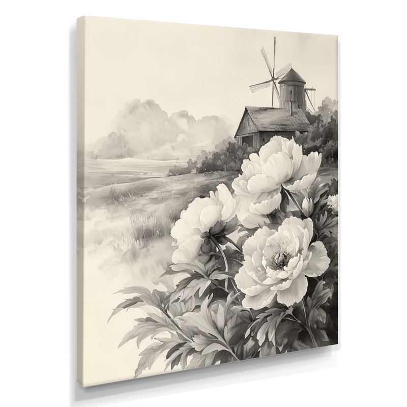 Eckhoff - Floral Canvas Prints, H 32 po x l 24 po, Toile tendue, Ne s’applique pas
