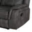 Causeuse inclinable rembourrée avec accoudoirs rembourrés gris anthracite-1511751202