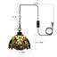 Luminaire suspendu en forme de libellule Tiffany-917044157
