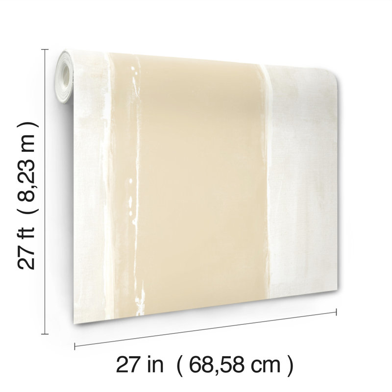 Rouleau de papier peint 27 pi x 27 po, Soleil du désert