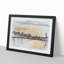 Reflection of the Seattle Skyline in Abstract - Picture Frame Graphic Art Print-55778160-55778161