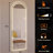 Full-Length Standing Or Wall-Mounted Arch Design Dimmable LED Full Length Mirror, High Definition & Explosion-Proof