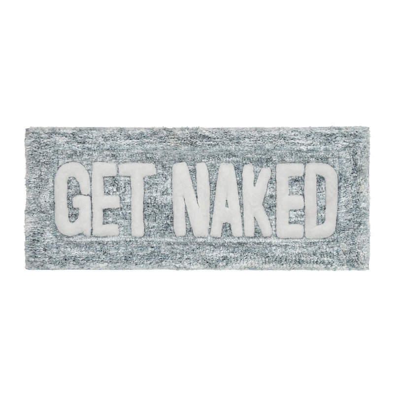 Tapis pour salle de bain Get NUE, Bleu sarcelle, Simple - L 24 po x l 60 po