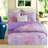 Modern Bedding Sets, 4 Piece King Cal King Microfiber Tie Dye for Home