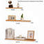 Tablette murale flottante en bois massif-207939616