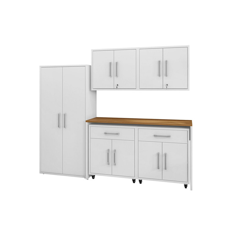 Aseem 6 Piece Storage System, White