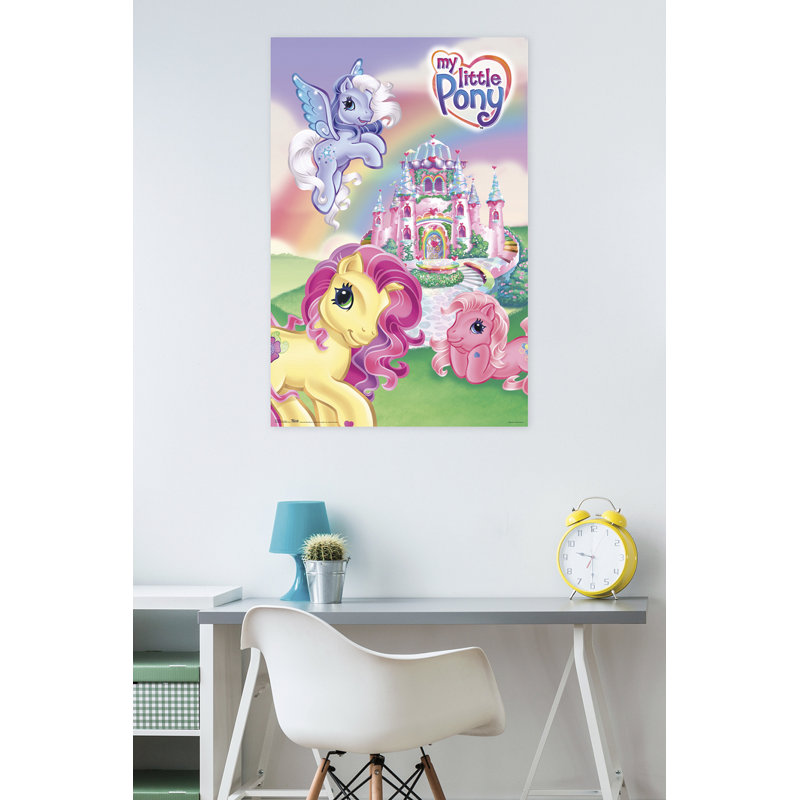 Impression sur papier my little pony-castle